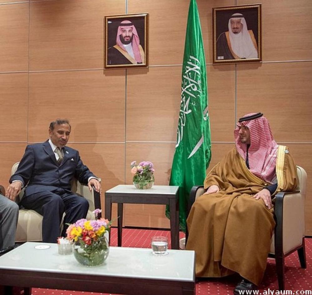 وزير الداخلية يبحث مع مسؤول أممي الموضوعات المشتركة