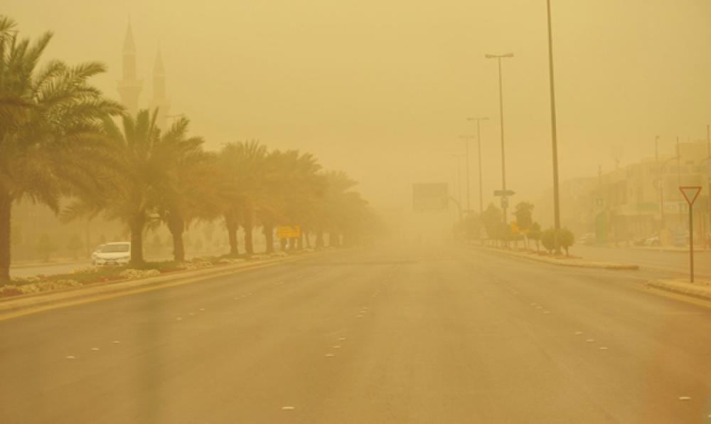 الأرصاد : رياح مثيرة للأتربة على الشرقية و7 مناطق أخرى