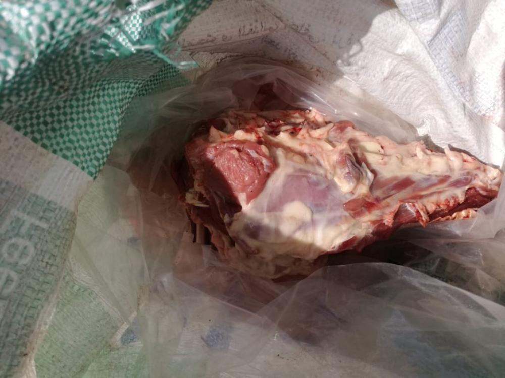 ضبط سيارة تحمل 5 ذبائح مجهولة المصدر بالعاصمة المقدسة