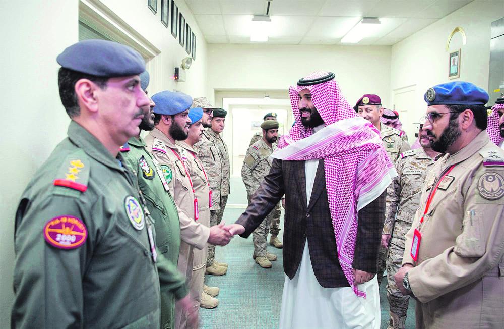 ولي العهد يرأس اجتماعًا استعرض سير العمليات العسكرية لـ«التحالف»