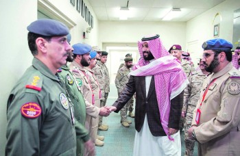 ولي العهد يرأس اجتماعًا استعرض سير العمليات العسكرية لـ«التحالف»