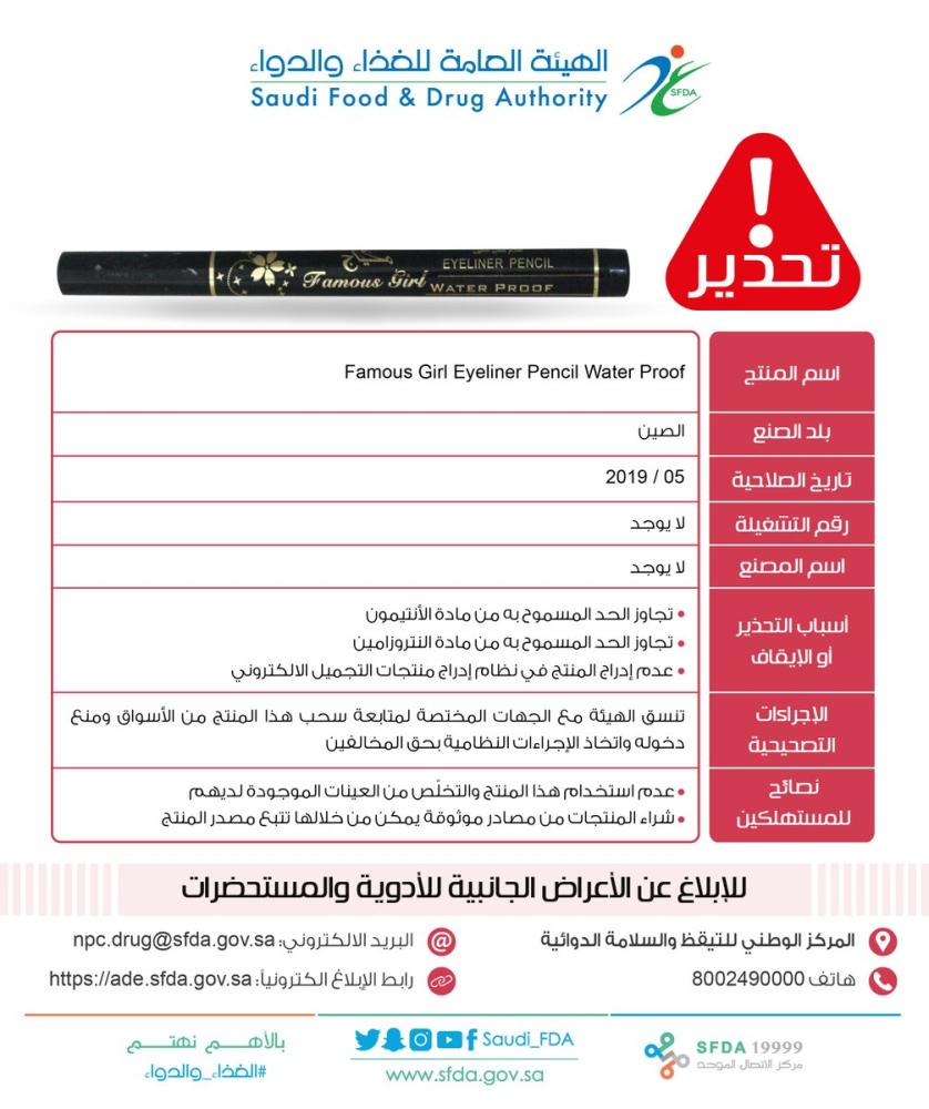 4 منتجات كحل عيون حذرت 