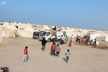 مركز الملك سلمان يدشن مشروع المياه بالحديدة