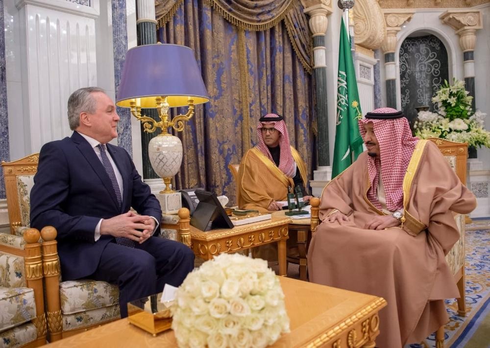 خادم الحرمين يستقبل سفير البرازيل بمناسبة انتهاء عمله