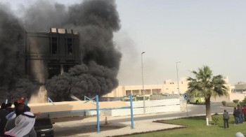 إخماد حريق في جامعة الإمام عبدالرحمن دون إصابات