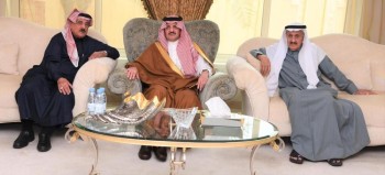أمير الشرقية يقدم التعازي لأسرة السحيمي والقاضي