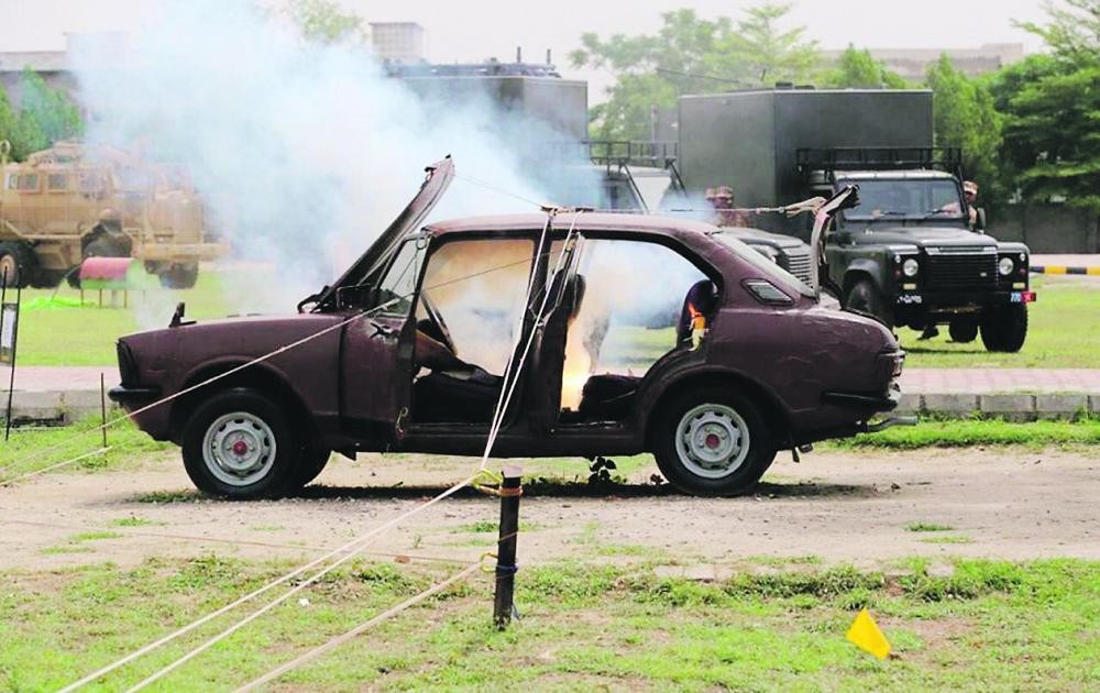 «الكاسح 2» يرفع جاهزية التعامل مع السيارات المفخخة