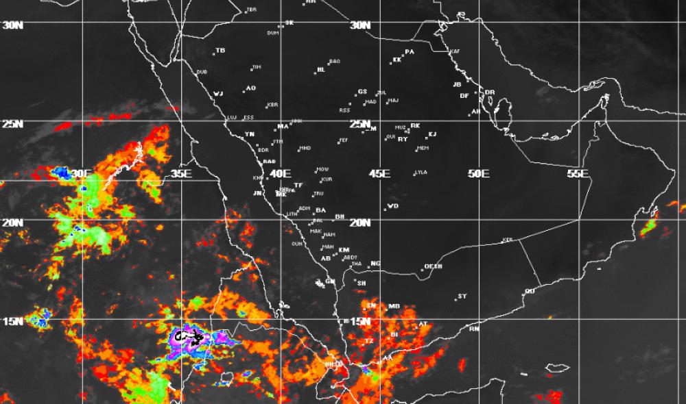 طقس اليوم : غبار على الشرقية والرياض