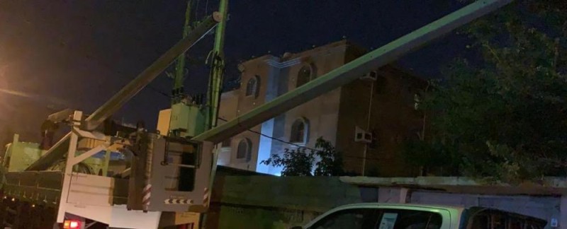 «الكهرباء»: مستعدون لأي طارئ في جازان