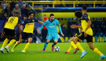 خلال عودة ميسي.. «دورتموند» يتعادل مع «برشلونة»