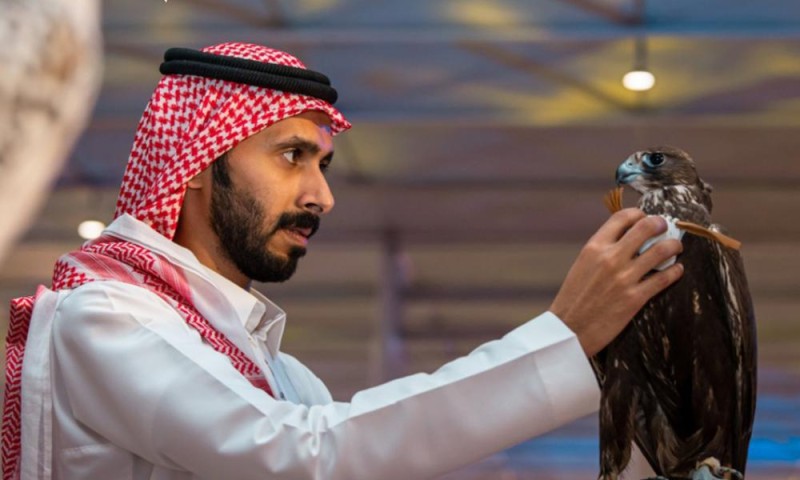 ٤ ملايين حجم المبيعات بمعرض الصقور