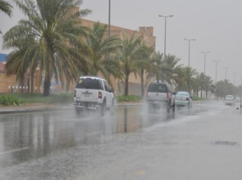 أمطار رعدية مصحوبة برياح نشطة على 5 مناطق