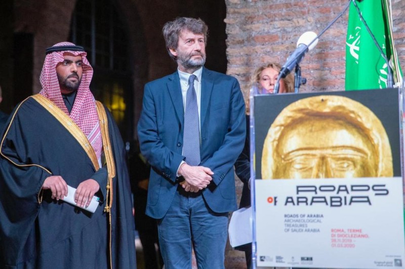 وزير الثقافة يفتتح «روائع آثار المملكة» في روما