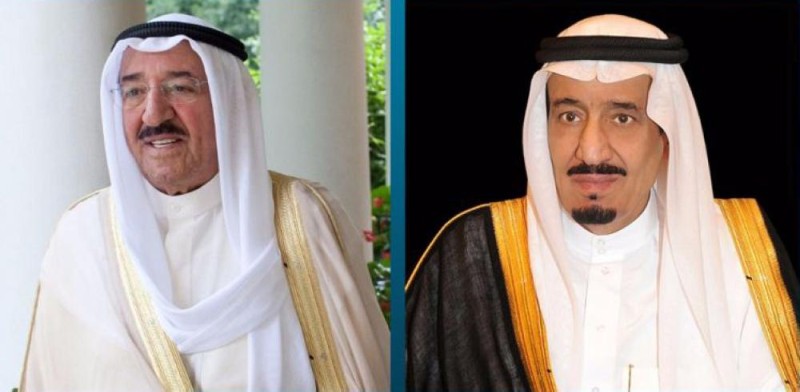 أمير الكويت يهنئ خادم الحرمين بذكرى البيعة