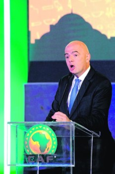 باخ: إنفانتينو مرشح لعضوية الأولمبية الدولية
