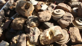 الجيش اليمني يتلف ١٧٥٠ لغمًا حوثيًا في صعدة