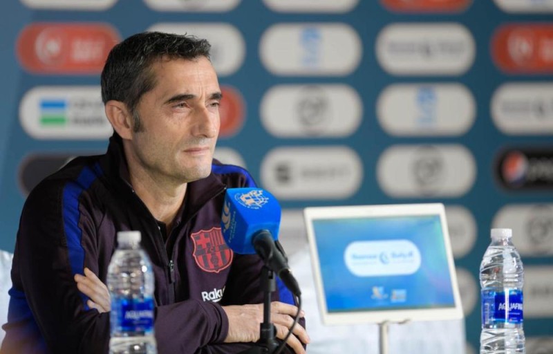 فالفيردي: برشلونة يسعى لظهور رائع ينتهي بتحقيق كأس السوبر