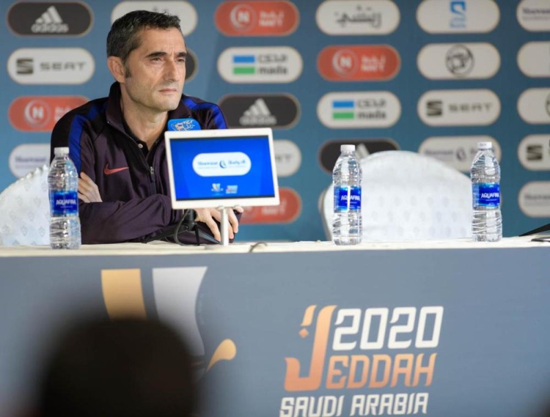 فالفيردي: برشلونة يسعى لظهور رائع ينتهي بتحقيق كأس السوبر