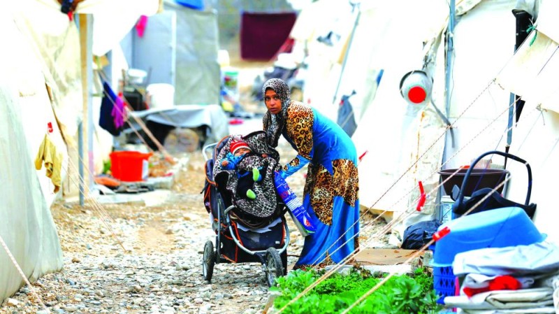 مساعدات أممية للنساء في مخيمات النزوح السورية