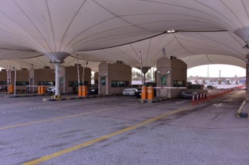 حركة طبيعية على جسر الملك فهد