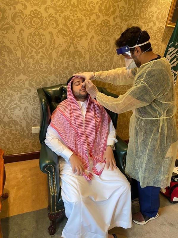 مسح نشط لموظفي وعمال أمانة مكة