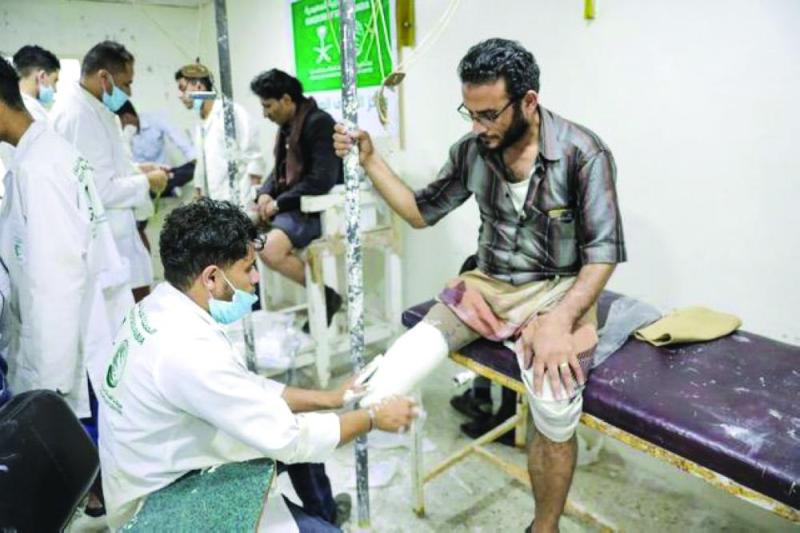 تركيب 119 طرفا صناعيا لليمنيين في مأرب