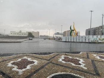 أمطار رعدية على نجران حتى الـ 2 مساءً