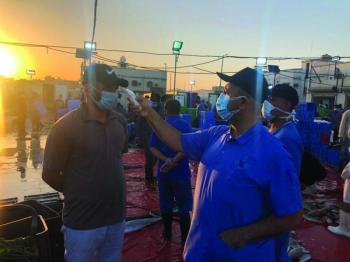 إيقاف العمل في حراج سوق الأسماك بالقطيف