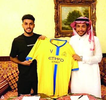 العلاوي سادس صفقات النصر المحلية