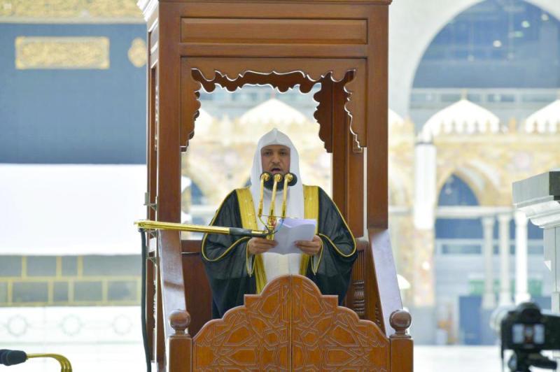 خطيب الحرم المكي: «النية» رأس الفضل وأساس العمل