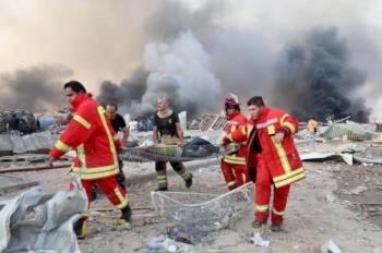 لبنان: إصابات انفجار بيروت تجاوزت الـ 1000 