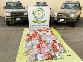 ضبط 107 كيلو «حشيش» داخل مركبة بجازان