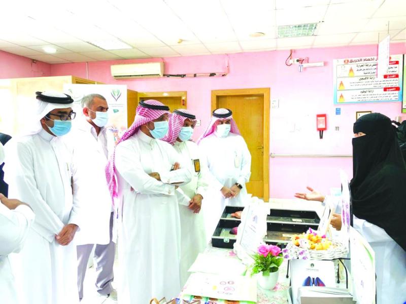 توعية بسرطان الرئة في مستشفى الجفر