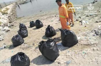 رفع 3 أطنان من المخلفات على شواطئ القطيف