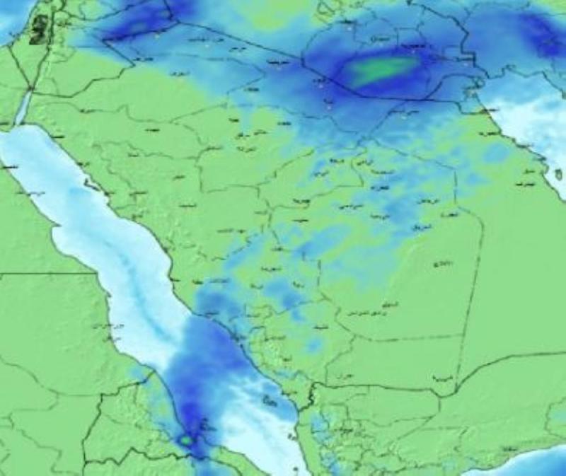 أمطار رعدية وموجة باردة على الشرقية حتى غداً
