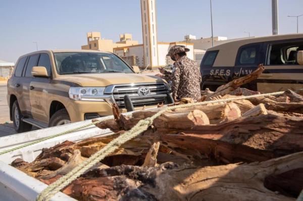 بالصور .. ضبط 46 شخصاً من مخالفي نظام المراعي بالرياض