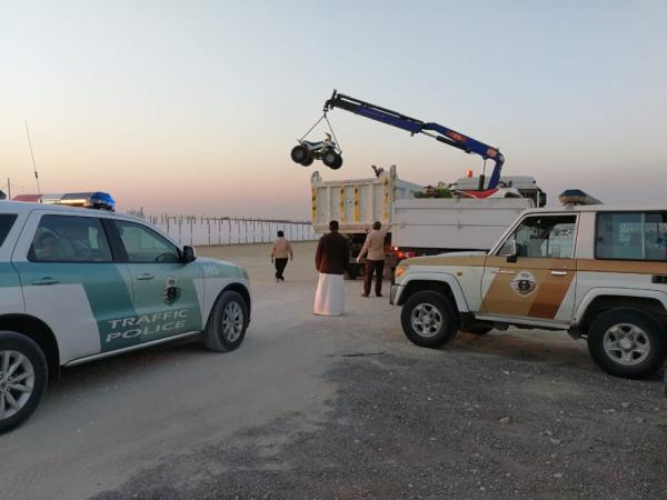 إغلاق وإنذار 4 ورش.. وضبط 7 معدات «نهل رمال»