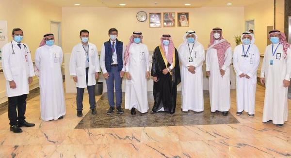 تدشين عيادة أمراض الدم الوراثية للأطفال بالقطيف