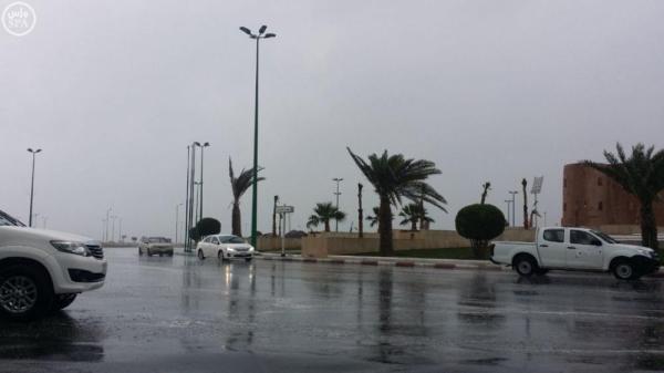 أمطار رعدية على جازان حتى الـ 7 مساءً