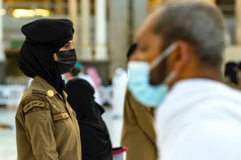 عاجل | شاهد..أول صور لسيدات في أمن الحج بالحرم