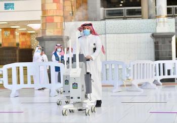 فرق ميدانية ومعقمات..«رئاسة الحرمين» تكشف جهودها في الحرم المكي