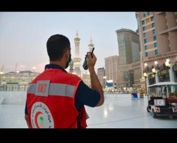 أمراض وحوادث.. «هلال مكة» يباشر 6265 بلاغًا في 20 يومًا