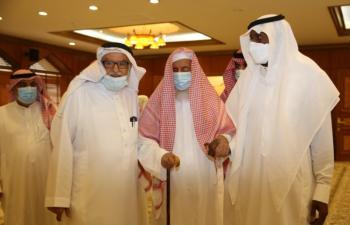 مفتي المملكة يستقبل المهنئين بعيد الفطر المبارك