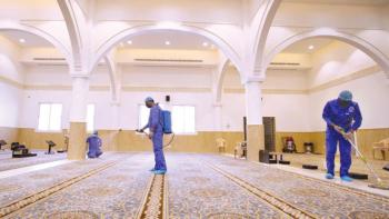 إعادة افتتاح 4 مساجد بعد تعقيمها في 4 مناطق