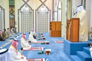 أمير الشرقية يؤدي صلاة عيد الأضحى مع جموع المصلين