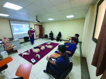 9 دورات تدريبية لـ«الهلال الأحمر» بالعاصمة المقدسة