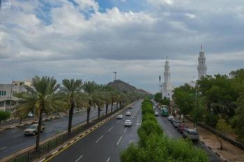 «الأرصاد» : رياح نشطة وأتربة مثارة على المدينة المنورة