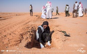 "السياحة" تطلق حملة "لنجعلها خضراء" في محمية روضة خريم