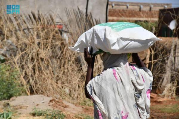 33 طن أغذية لمتضرري فيضانات بالسودان