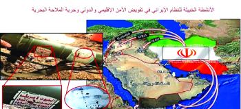 التحالف يستعرض تهديد الحوثي وإيران لـ«الملاحة الدولية»